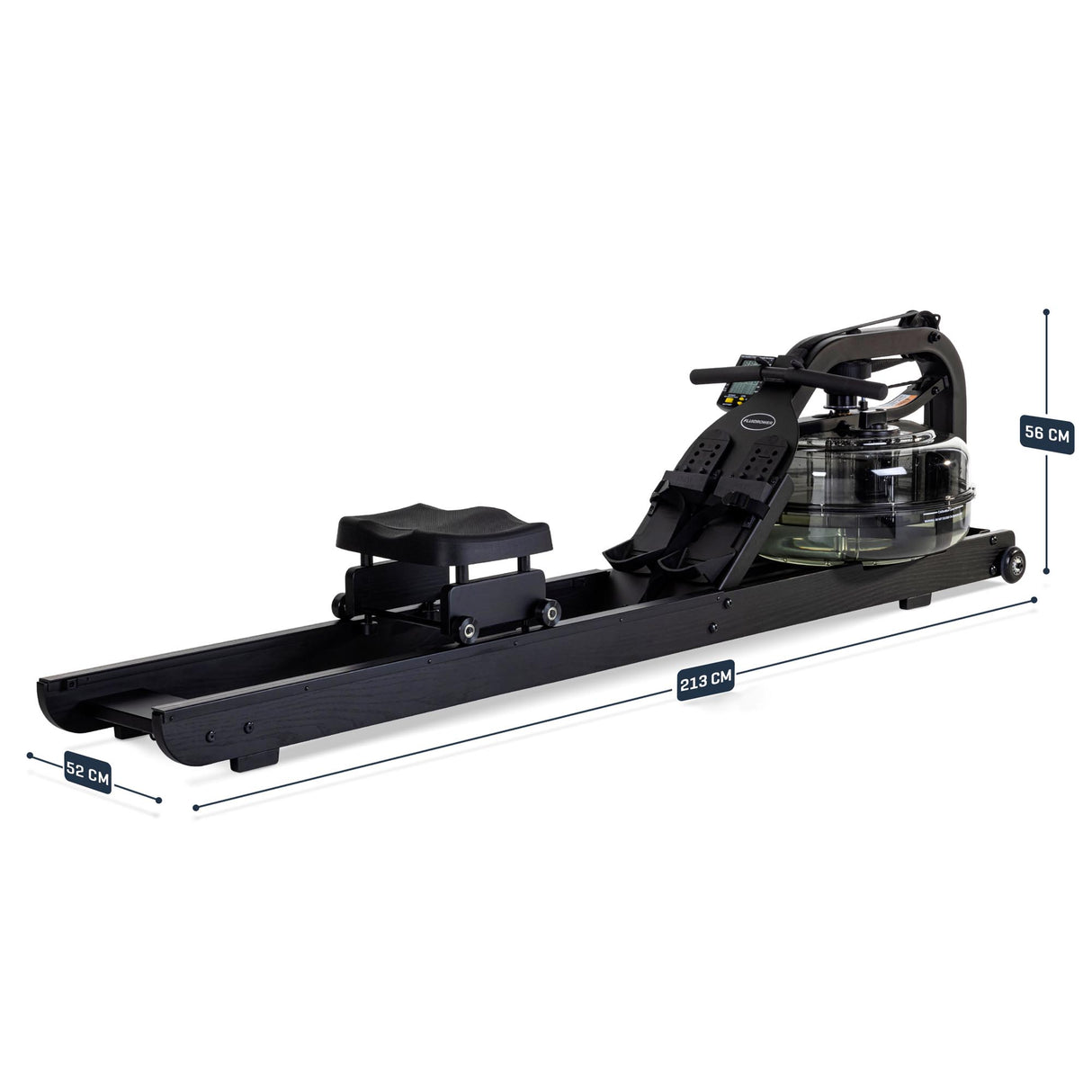 Fluid Rower Rudergerät Apollo Plus Black