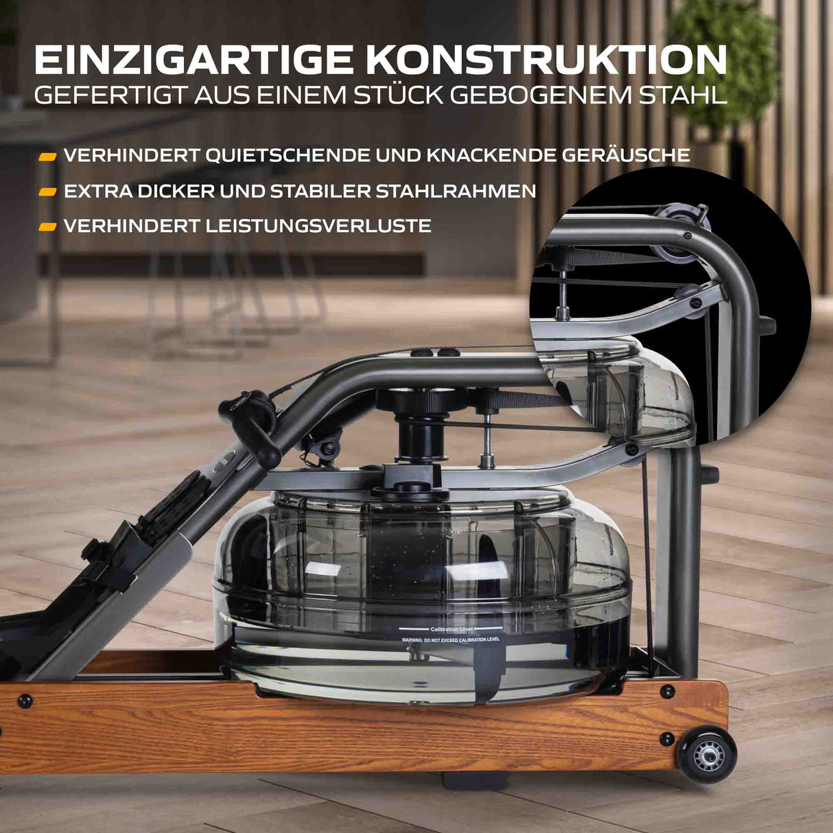 Fluid Rower Rudergerät Apollo PRO XL