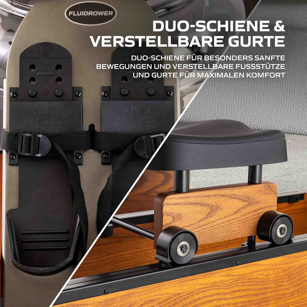Fluid Rower Rudergerät Apollo PRO XL