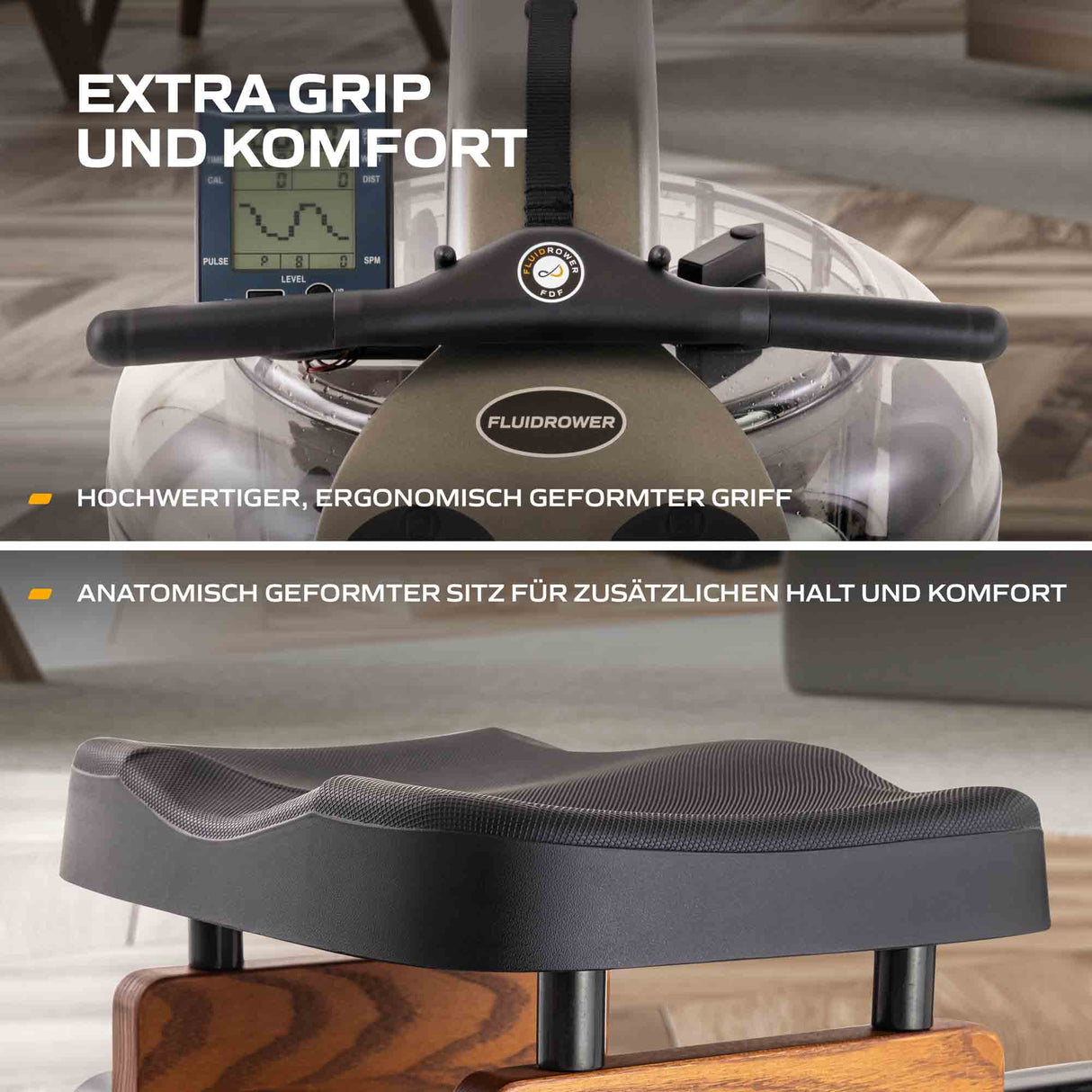 Fluid Rower Rudergerät Apollo PRO XL