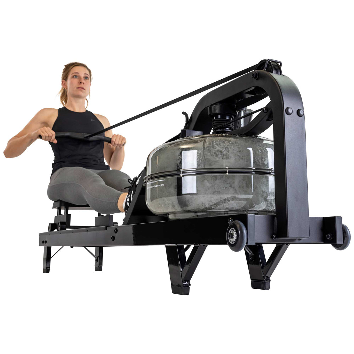 Fluid Rower Rudergerät NEON Pro V Black