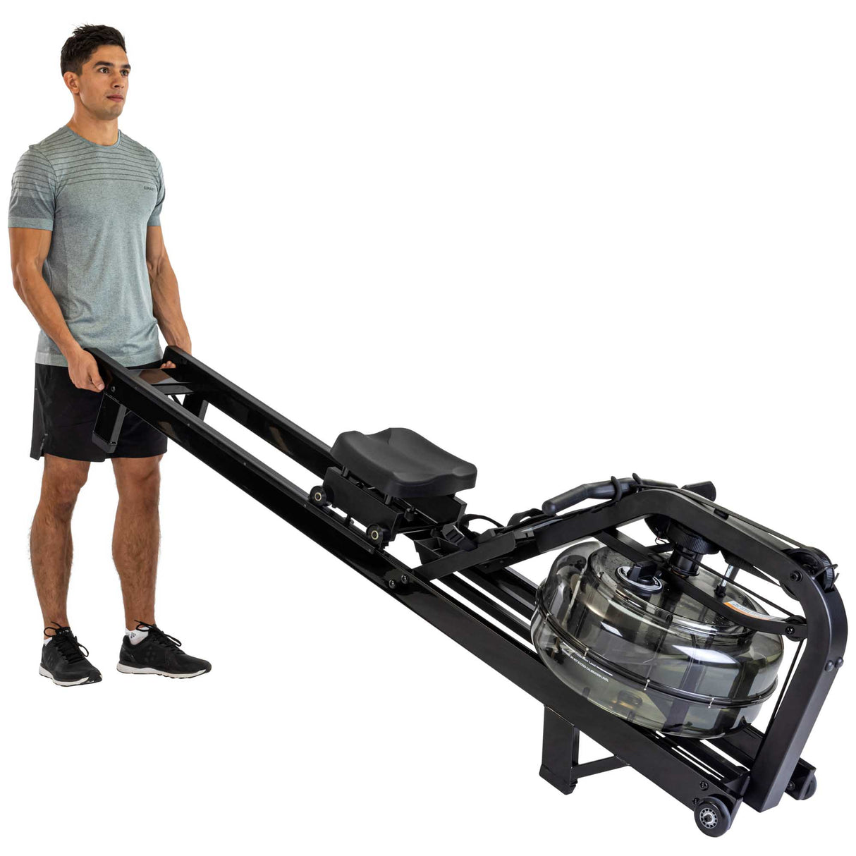 Fluid Rower Rudergerät NEON Pro V Black