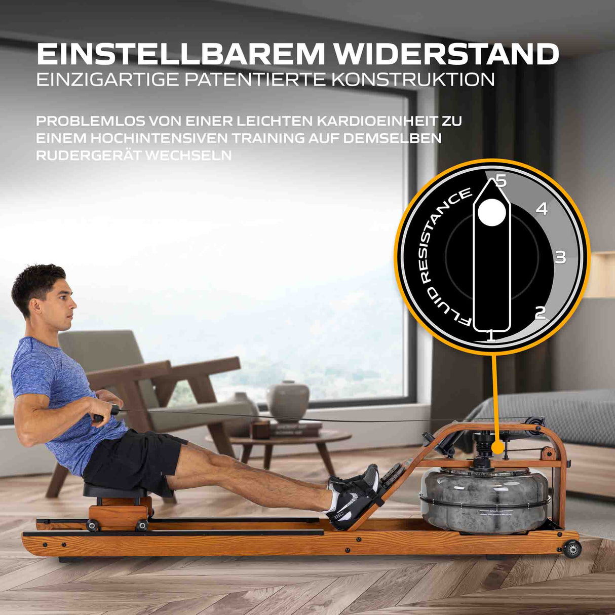 Fluid Rower Rudergerät Viking 3 V