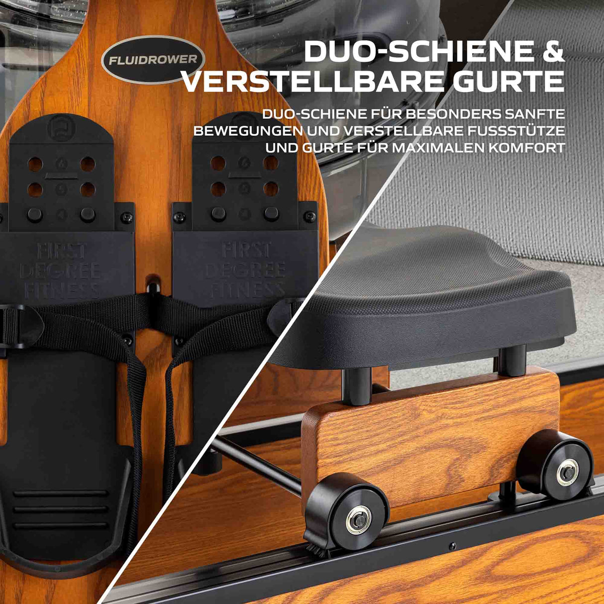 Fluid Rower Rudergerät Viking PRO XL