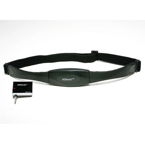 60beat Heart Rate RX Receiver/ Dongle für iPhone inkl. Brustgurt