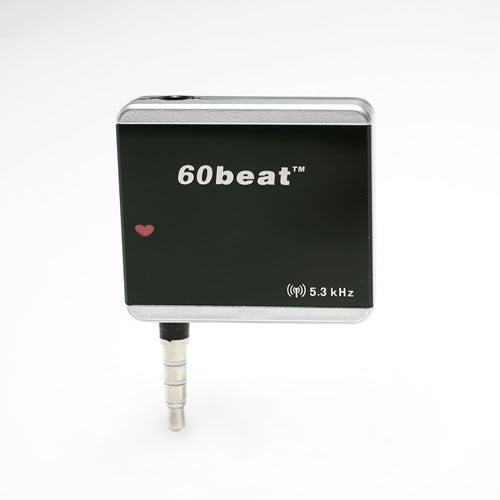 60beat Heart Rate RX Receiver/ Dongle für iPhone inkl. Brustgurt