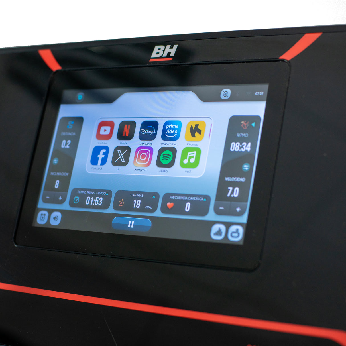 BH Fitness Laufband RX7 Multimedia G6173TFT