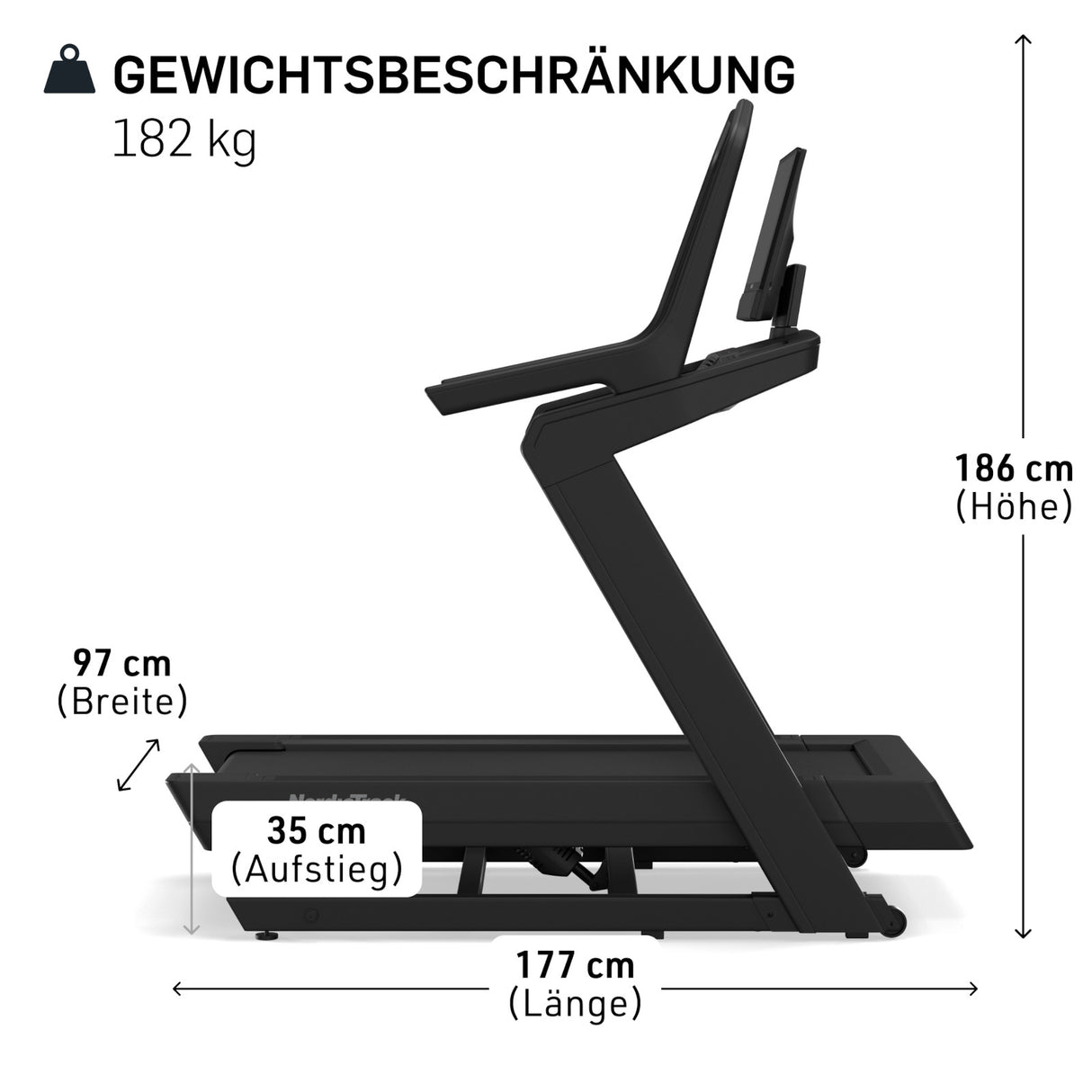 NordicTrack Incline Laufband X24