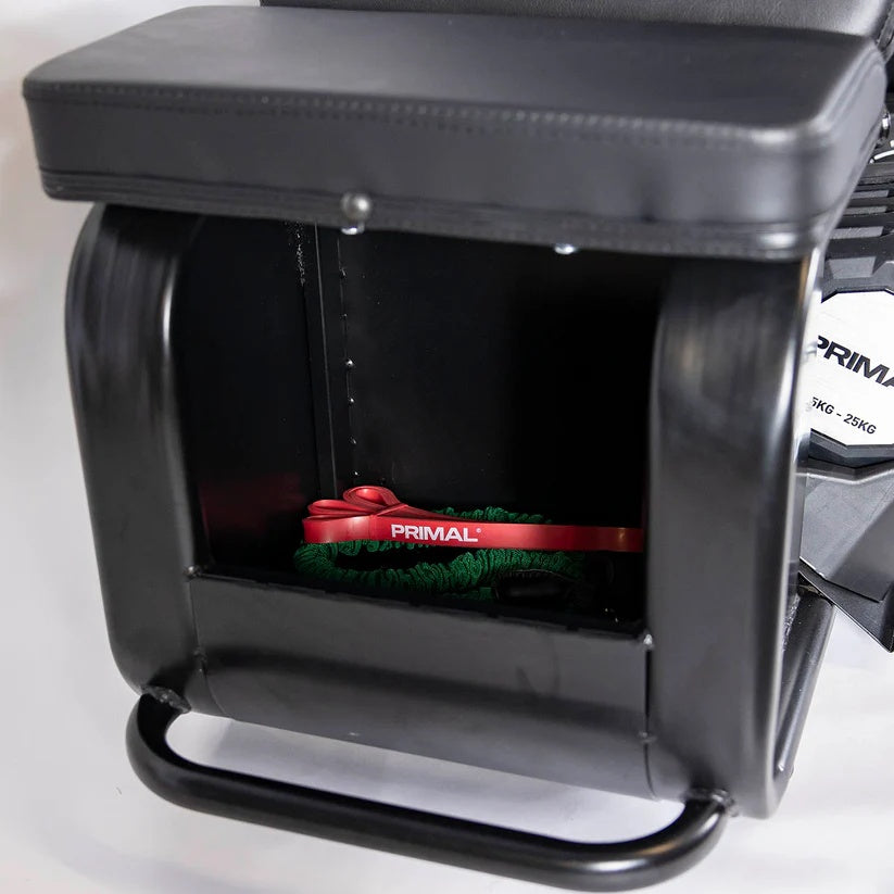 Primal Personal Series HIIT Bench inkl. Zubehör und Hanteln