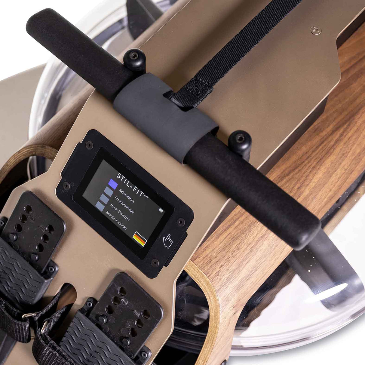 Stil-Fit Rudergerät FLOW ONE Walnuss