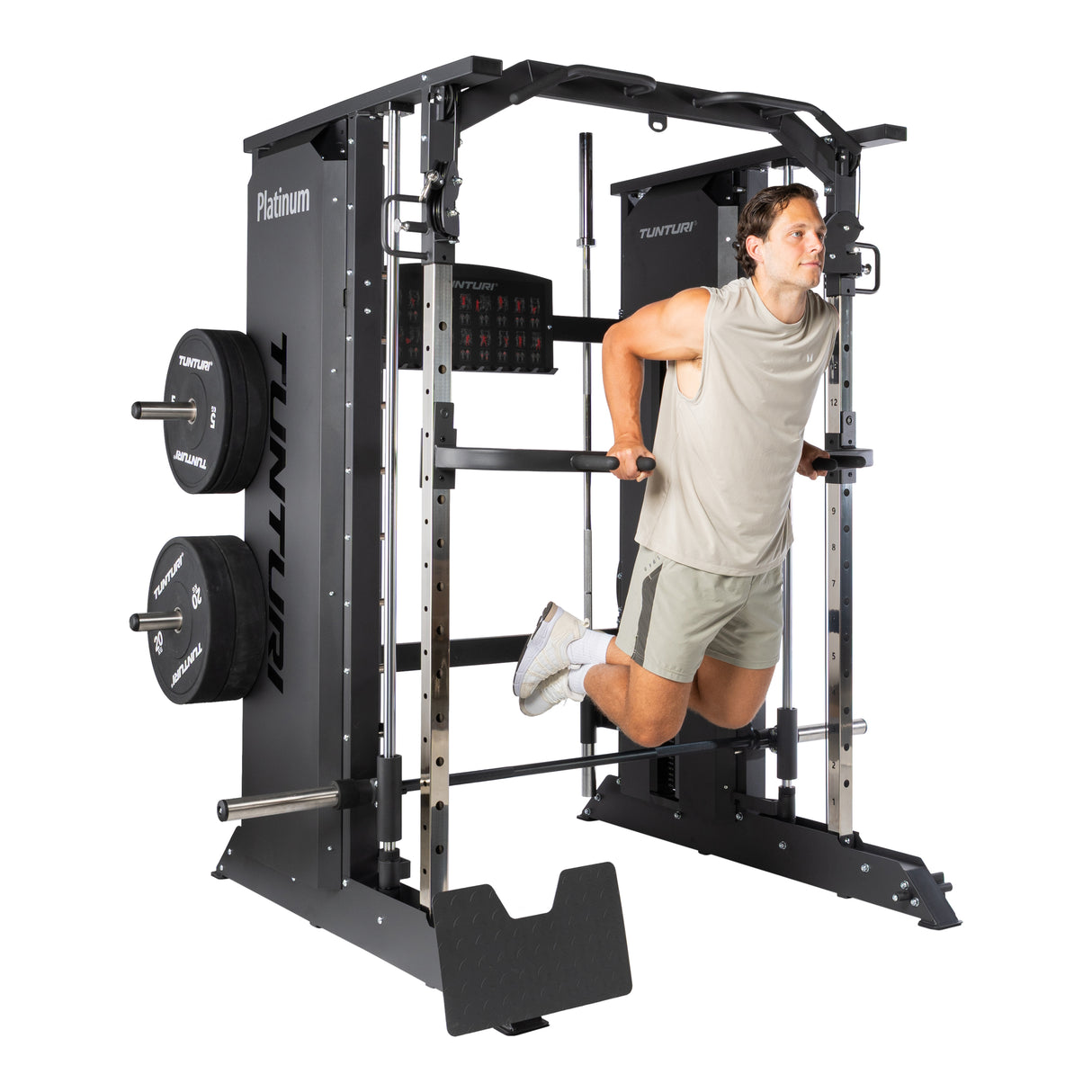 Tunturi Platinum – Full Smith/Functional Trainer – Selectorized – V-Series