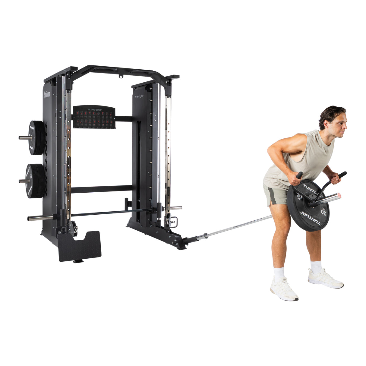 Tunturi Platinum – Full Smith/Functional Trainer – Selectorized – V-Series