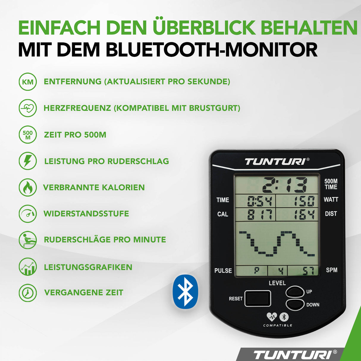 Tunturi Signature R90W Rudergerät by Fluid