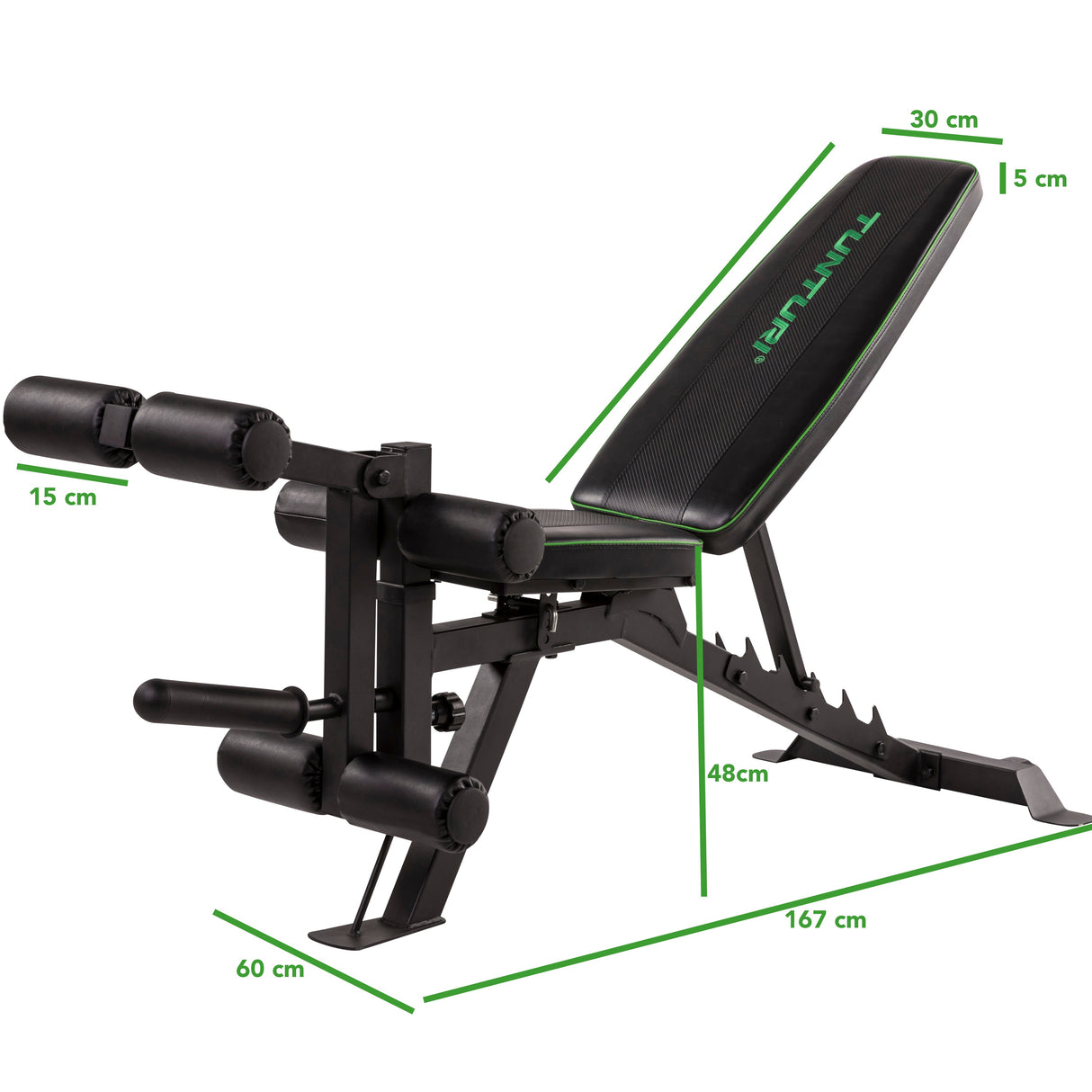 Tunturi UB60 verstellbare Hantelbank