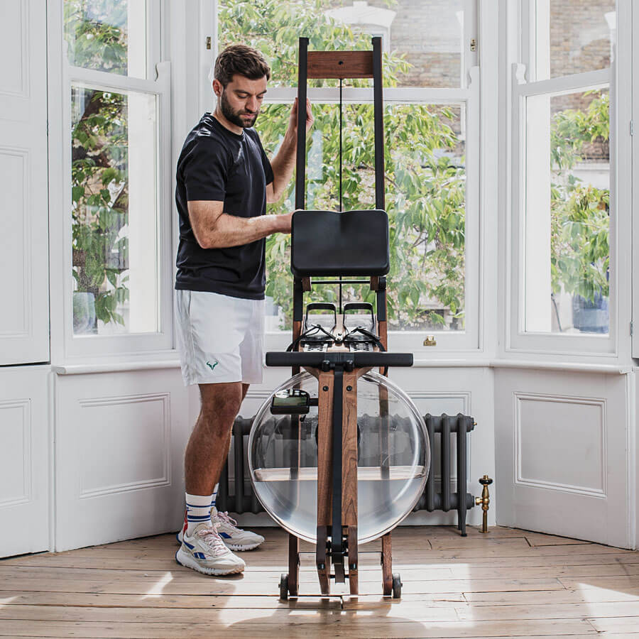 Waterrower Rudergerät Nussbaum