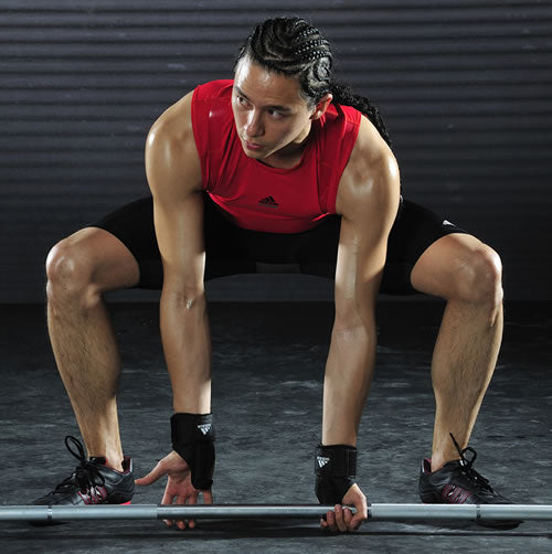 Adidas Zughilfe mit Stahlhaken - Hook Lifting Straps