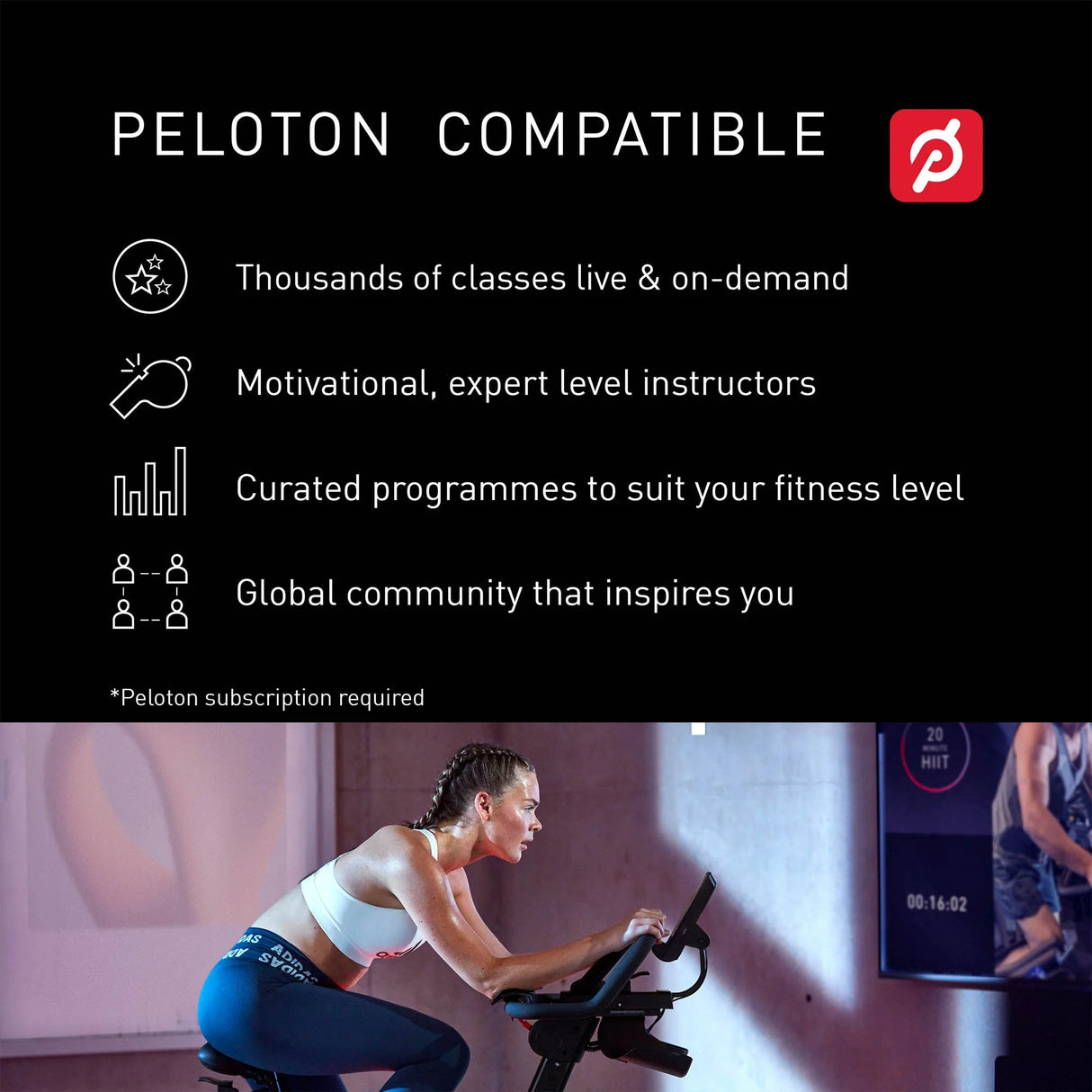 adidas C-21x Bluetooth Indoor Cycle