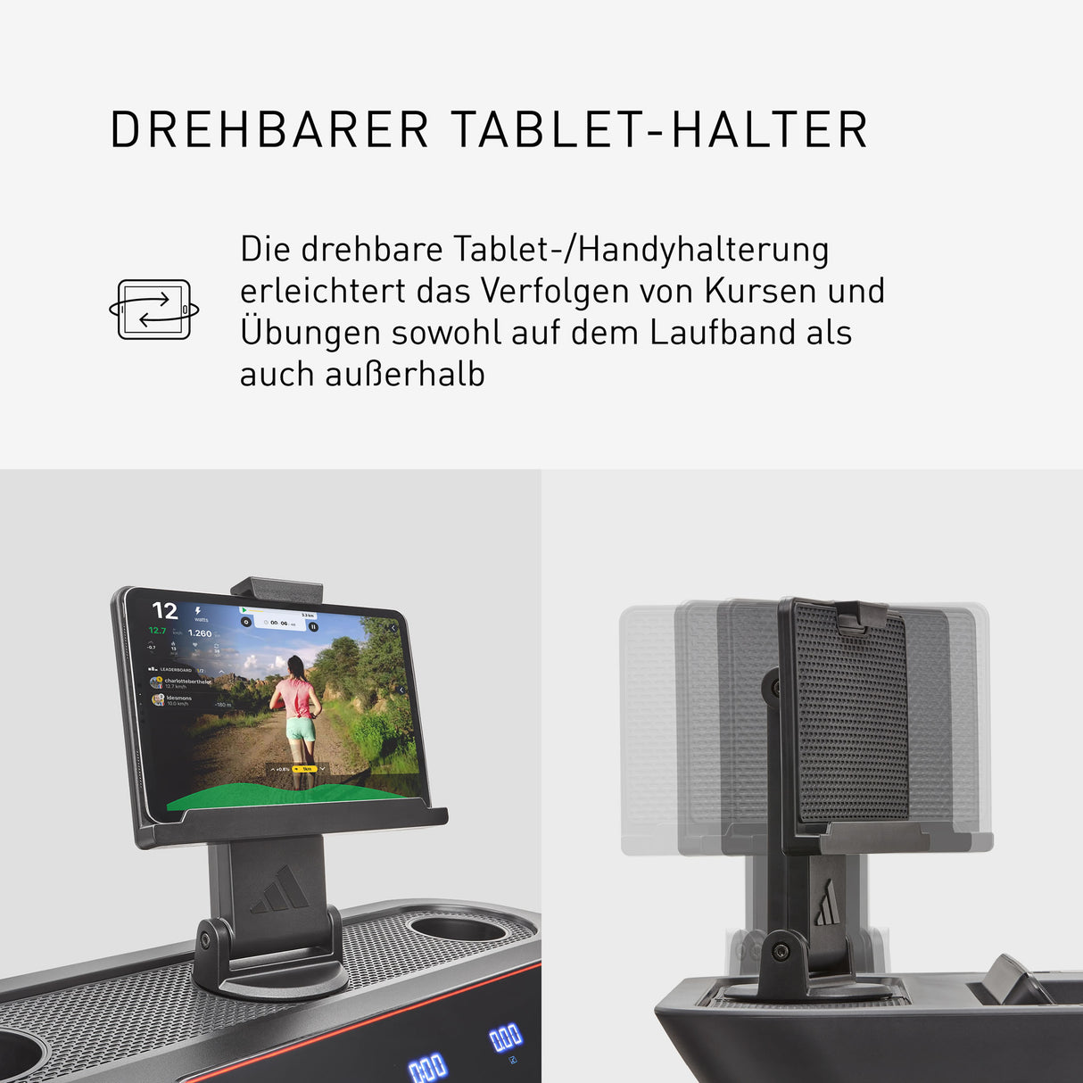 adidas T-23 Bluetooth Laufband