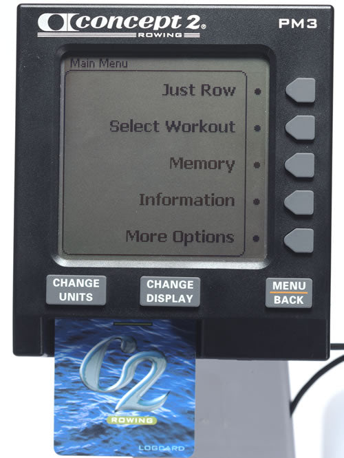 Concept2 Modell D Indoor Rower grau