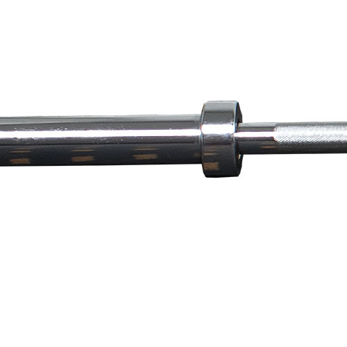 CARDIOfitness Olympia-Langhantelstange 220cm, verchromt inkl. Clipverschlüsse