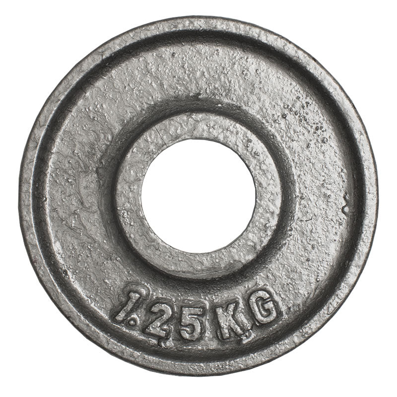CARDIOfitness Olympia-Hantelscheibe Hammerschlag 50mm 1,25kg