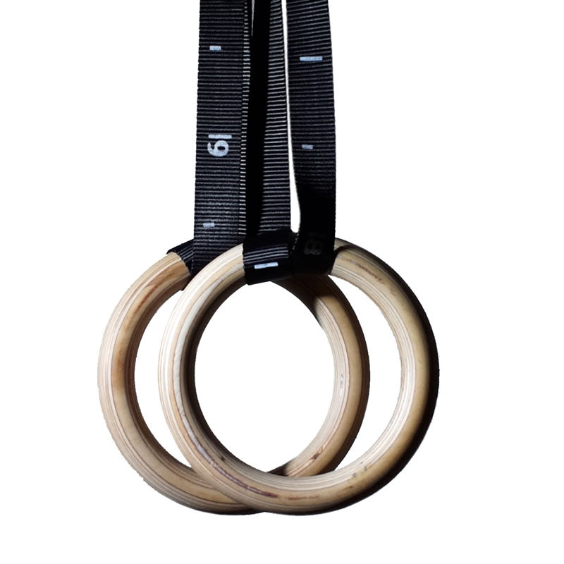 CARDIOfitness Holz-Gymnastikringe