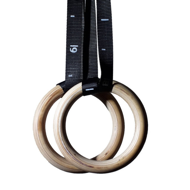 CARDIOfitness Holz-Gymnastikringe