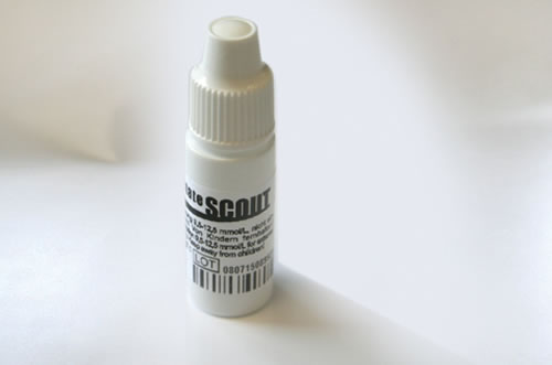 EKF Testlösung Lactate Scout