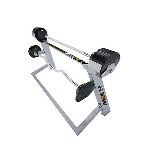 MX Select MX80 verstellbare Langhantel + Curlstange mit Ständer