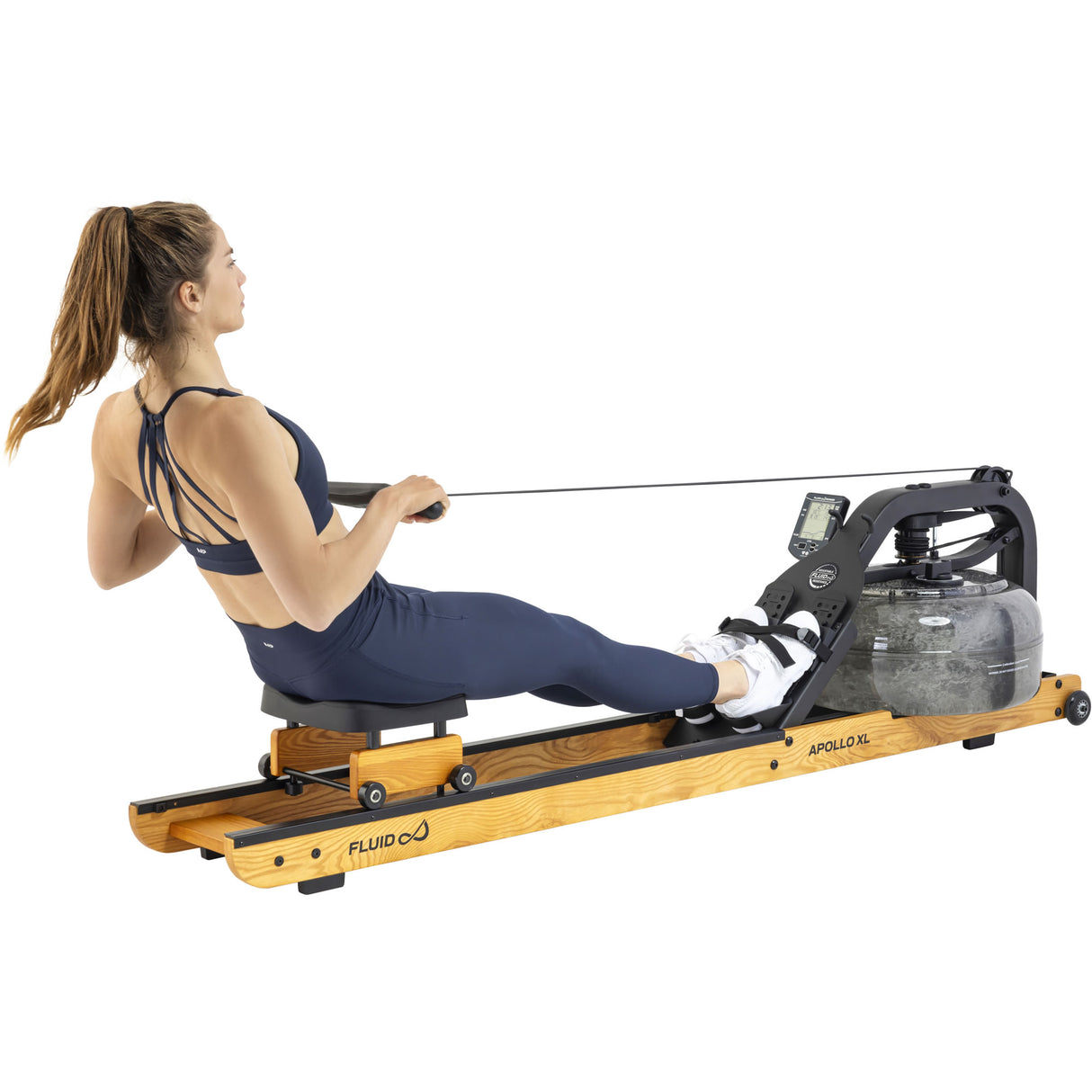 Fluid Rower Rudergerät Apollo XL Buche