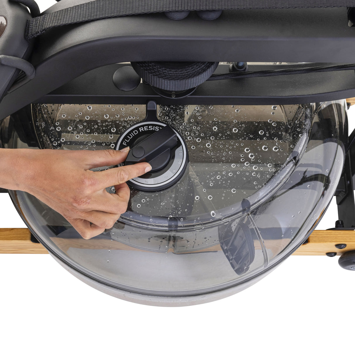 Fluid Rower Rudergerät Apollo XL Buche