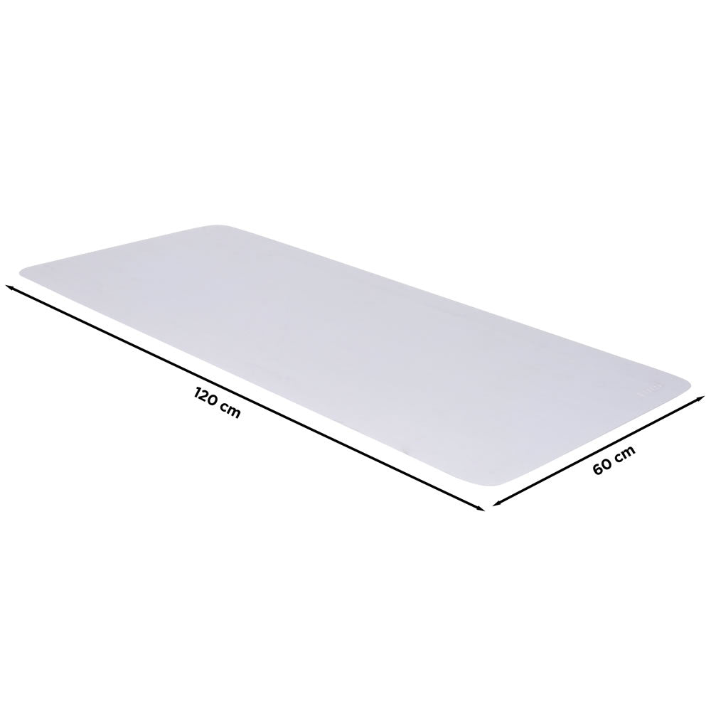 FUEL Fitness Bodenschutzmatte transparent 120x60 cm