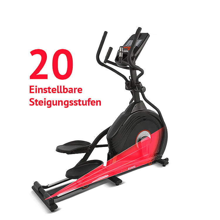 FUEL Fitness EC600 Crosstrainer mit Steigung