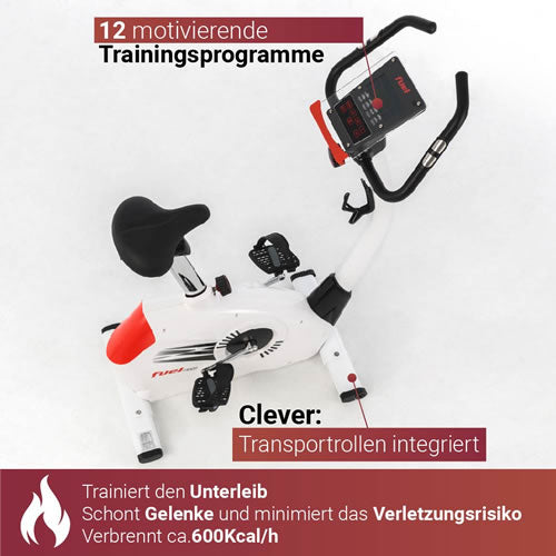 FUEL Fitness Ergometer FE100 inkl. Pulsgurt