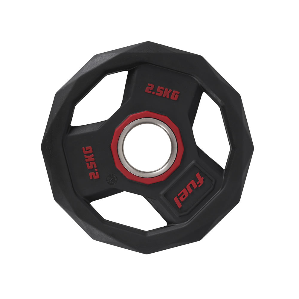 FUEL Fitness Olympia Hantelscheibe Diamond PU 50/51mm 1x 2,5kg