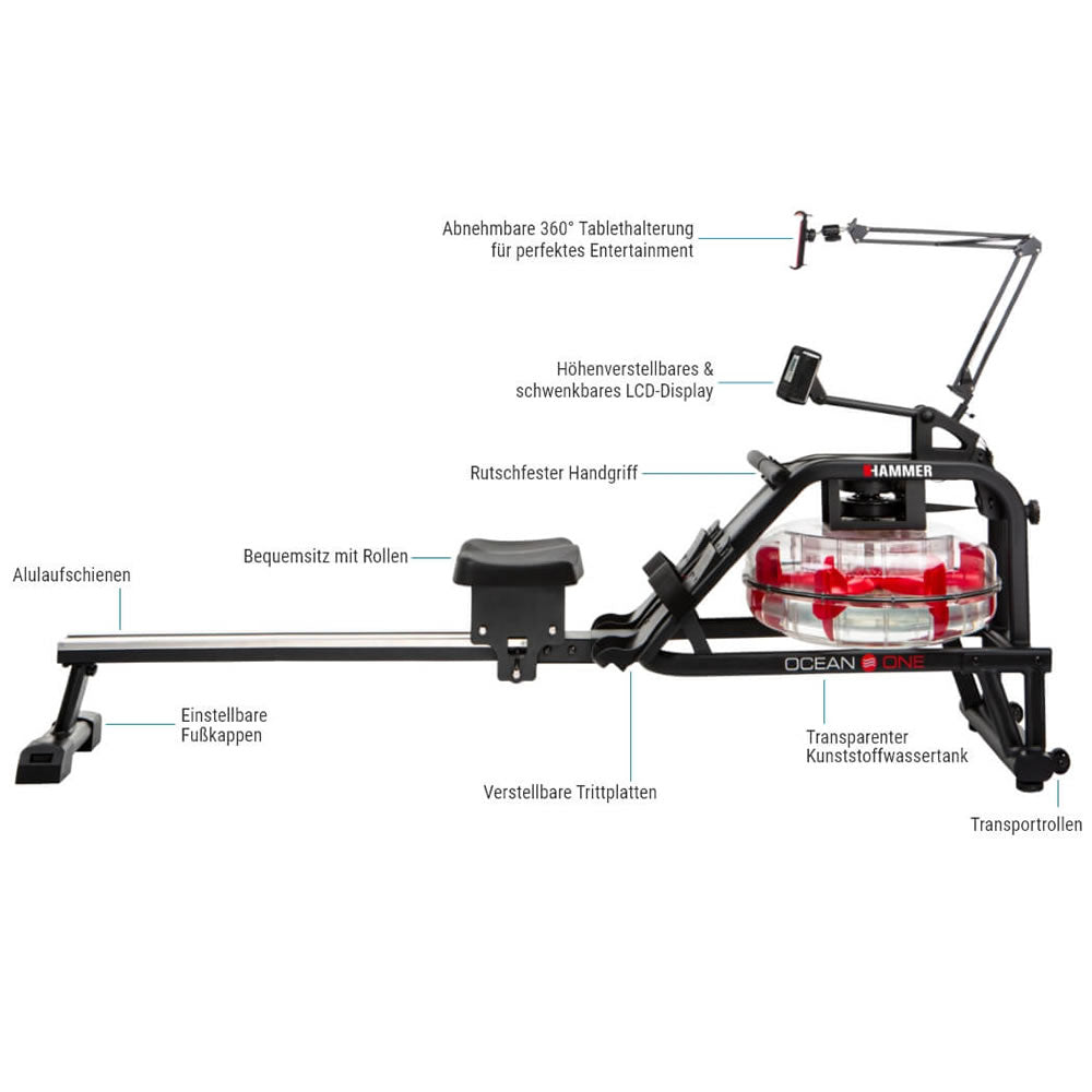 Hammer Rudergerät Ocean One