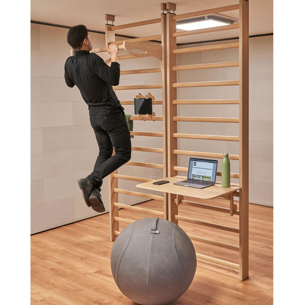 HEIMHOLZ Klimmzugbügel Eiche für Sprossenwand