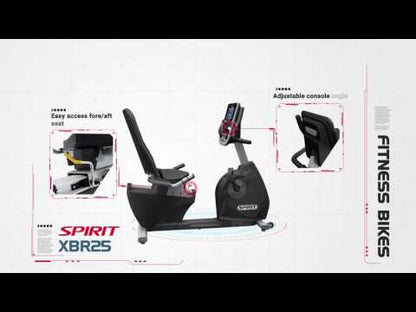 Spirit Fitness Liegeergometer XBR25