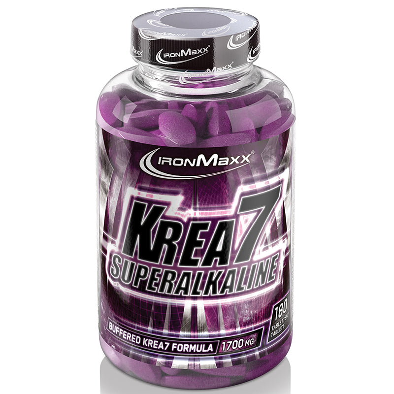 IronMaxx Creatin Krea7 Superalkaline 180 Tabletten á 2130mg