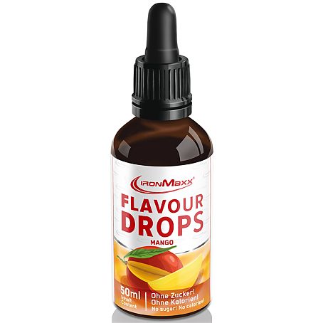 IronMaxx Diät Supplement Flavour Drops 50ml Mango