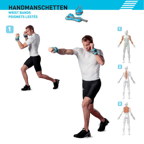 Kettler Gewichtsmanschetten 2x 1kg