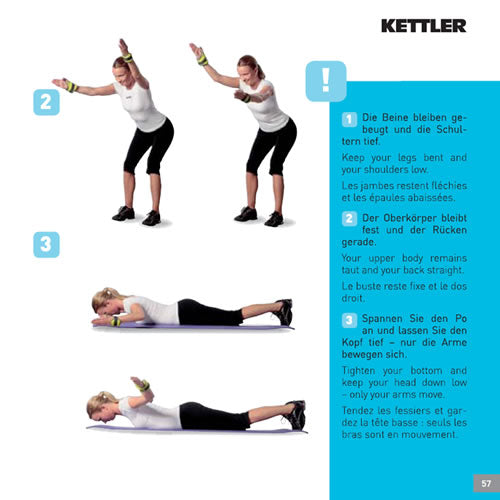 Kettler Gewichtsmanschetten 2x 1kg