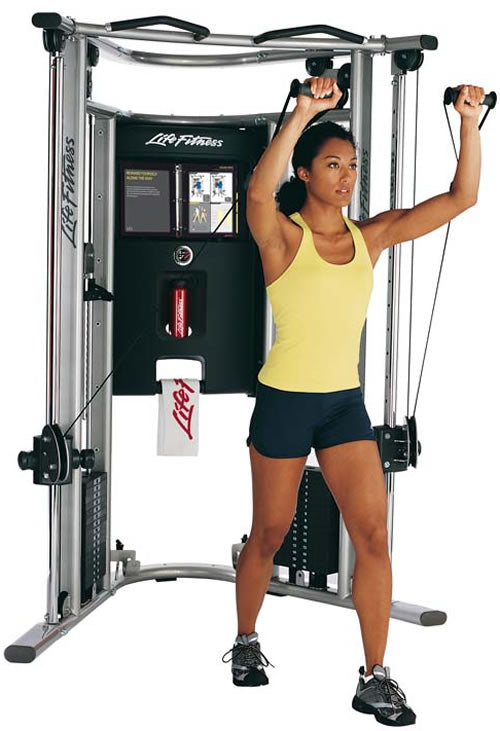 Life Fitness Kraftstation G7 inkl. Trainingsbank