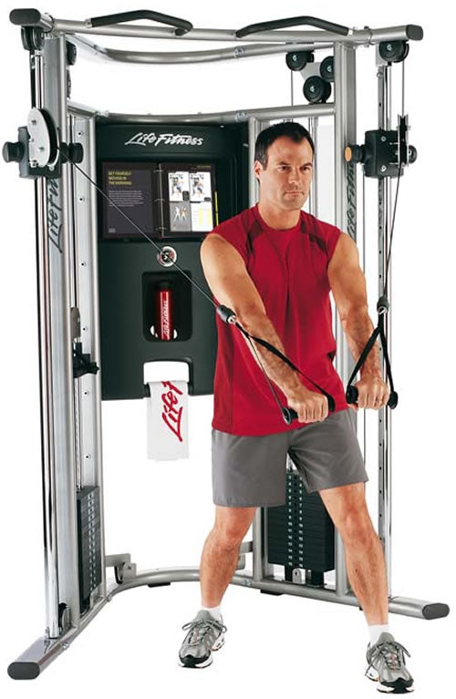 Life Fitness Kraftstation G7 inkl. Trainingsbank