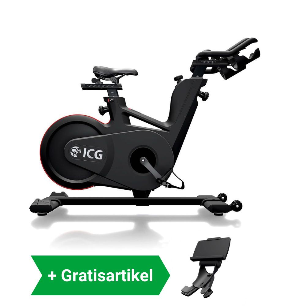 Life Fitness ICG IC6 Indoor Cycle inkl. Tablethalterung