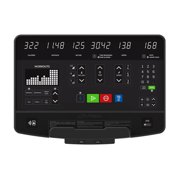 Life Fitness Laufband Club Series Plus