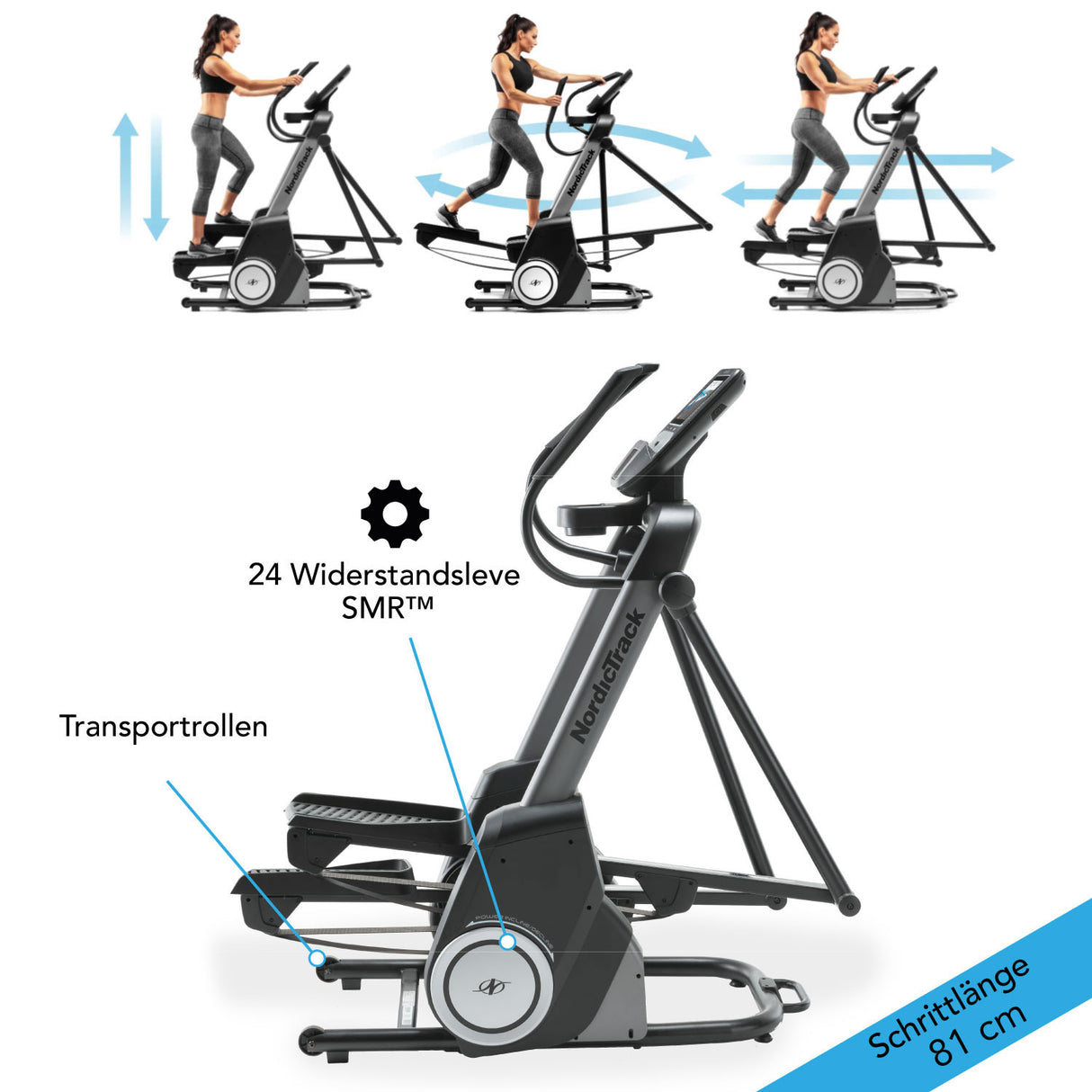 NordicTrack Crosstrainer FS10i FreeStride Trainer