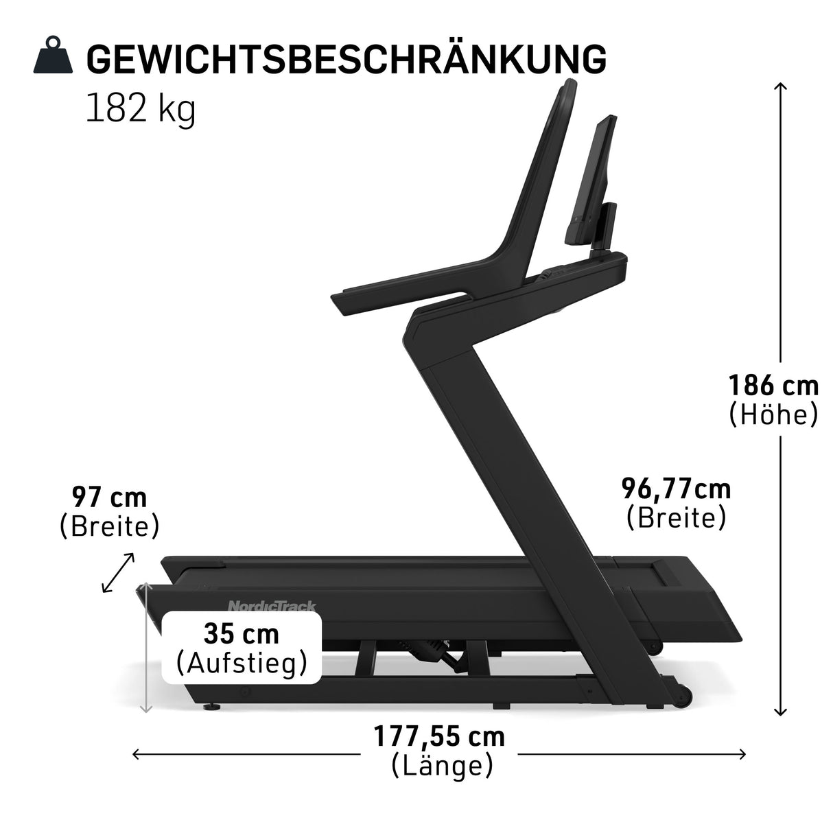 NordicTrack Incline Laufband X16