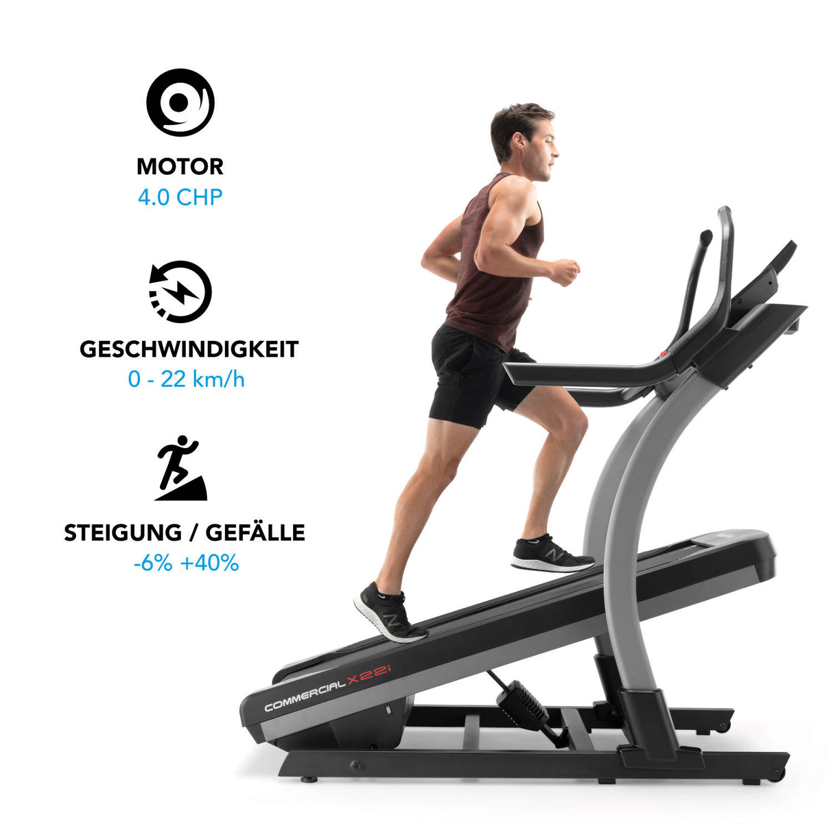 NordicTrack Incline Laufband Commercial x22i