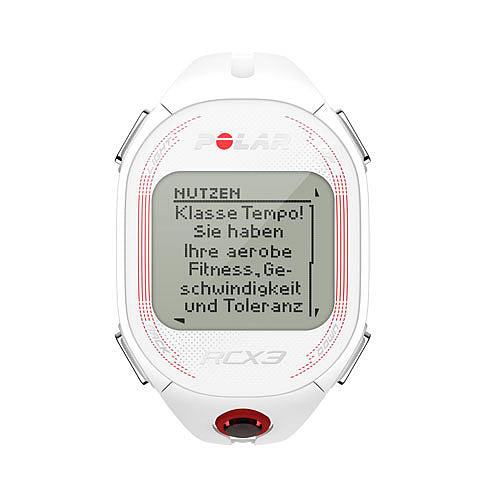 Polar RCX3 GPS White Damenmodell